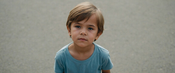 A young boy