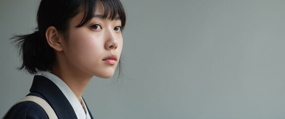 A young Japanese girl