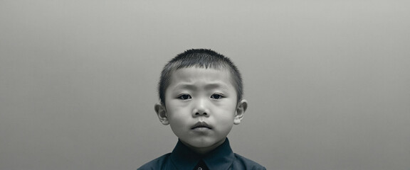 A young Japanese boy