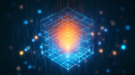 Obraz premium abstract cube