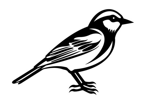 recommend clip art: finch silhouette vector illustration