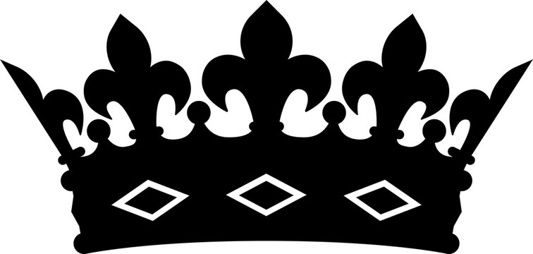 recommend clip art: Princess crown headwear clip art icon isolated