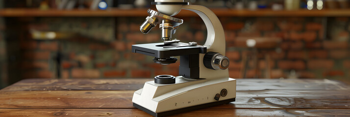 Closeup of Laboratory equipment an electron microscope