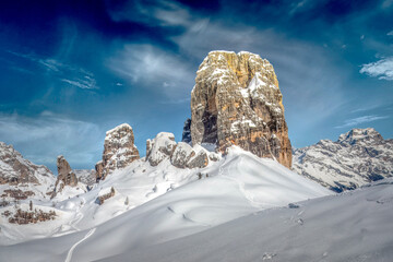 Cinque Torri - Cortina d'Ampezzo - Dolomiti - Cadore - Veneto - Italia