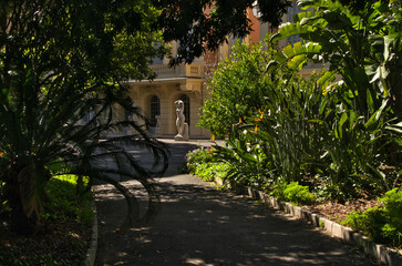 Menton Park in spring, Côte d'Azur, Alpes Maritimes © yonder270544
