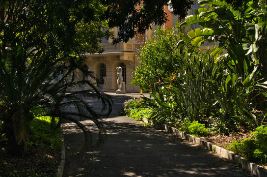 Menton Park in spring, C&ocirc;te d'Azur, Alpes Maritimes
