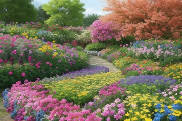 spring in the garden