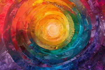 color wheel showcasing the spectrum of hues, essential for artists, designers, and decorators