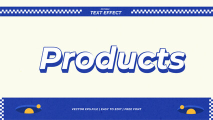 Fototapeta premium Text Effect products