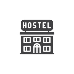Hostel vector icon