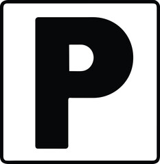 PARKING ICON , GRAPHIC RESOURCE