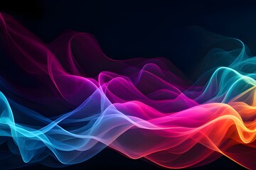 abstract colorful waves background, backgrounds 