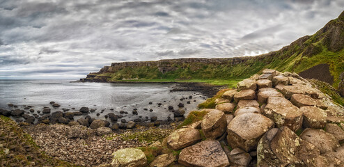 Giant's Causeway - Massive Rock Formation by Water