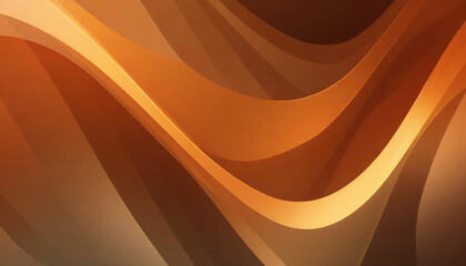 Vibrant Orange Wave Vector Background with Abstract Design and Gradient Texture