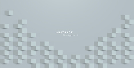 Abstract gray 3d background. Vector EPS 10