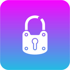 Broken Lock Icon