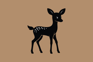 a-minimalist-baby-deer-made-of-north-american-black.eps