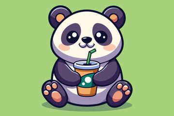 cute-panda-sipping-boba-milk-tea-cartoon-icon-illu .eps