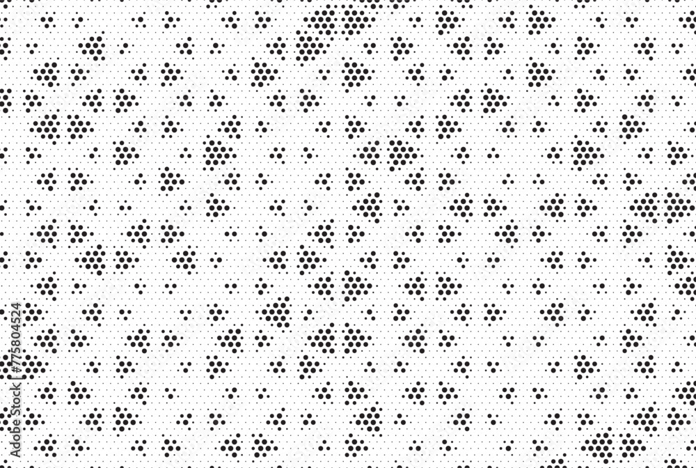 Leinwandbilder Triangular Halftone Texture Retrowave Vector Geometric Technology Abstract Background. Half Tone Triangles Retro Colored Pattern. Minimal 80s Style Dynamic Tech Structure Wallpaper