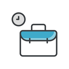 Work History vector icon