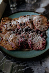 grilled meat with vegetables