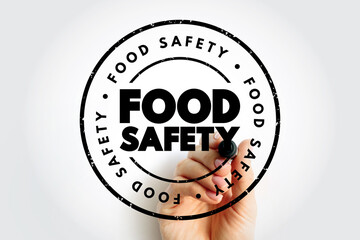 Food safety - scientific method describing handling, preparation, and storage of food in ways that...