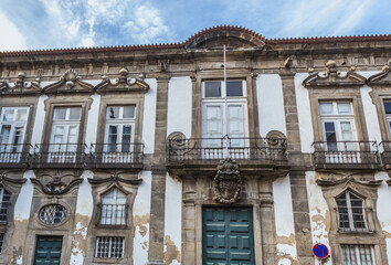 Fototapeta na wymiar Palace of Sao Joao Novo in Porto, Portugal