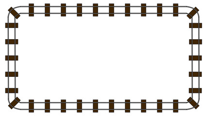 線路のフレーム素材