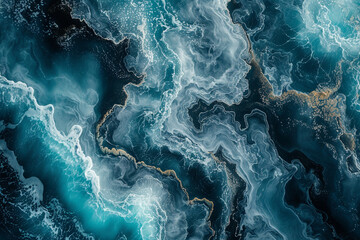 Fototapeta premium Abstract ocean ART. Natural Luxury background 