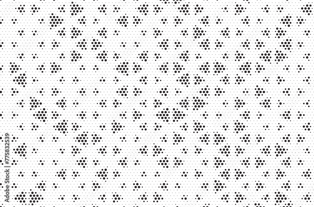 Leinwandbilder Triangular Halftone Texture Retrowave Vector Geometric Technology Abstract Background. Half Tone Triangles Retro Colored Pattern. Minimal 80s Style Dynamic Tech Structure Wallpaper