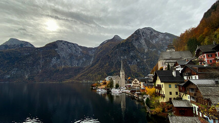 Atardecer en Hallstatt