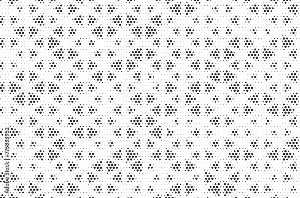 Leinwandbilder Triangular Halftone Texture Retrowave Vector Geometric Technology Abstract Background. Half Tone Triangles Retro Colored Pattern. Minimal 80s Style Dynamic Tech Structure Wallpaper