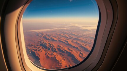 Marsian Landscape: Aerial Perspective