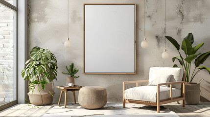 modern living room , generative ai