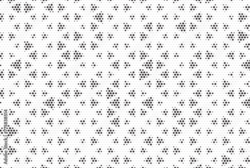 Leinwandbilder Triangular Halftone Texture Retrowave Vector Geometric Technology Abstract Background. Half Tone Triangles Retro Colored Pattern. Minimal 80s Style Dynamic Tech Structure Wallpaper