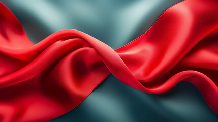 Background of wavy and sinuous ribbons.