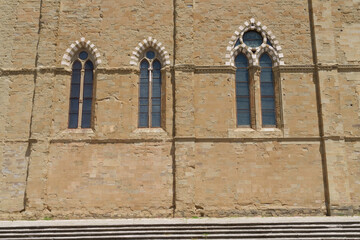 Historic buildings of Arezzo, Tuscany, Italy: Duomo