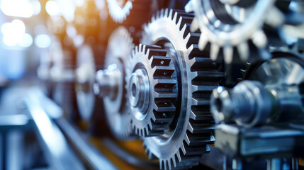 The Gear Manufacturing Process in a Heavy Engineering Manufacturing Factory