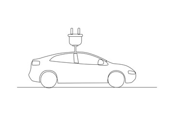 Environmentally friendly transport powered by renewable energy sources and green trasnportation. Pict of electrical car. Gyroboard, bicycle, scooter, scooter,skateboard. Vector vehicles.