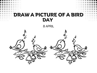  DRAW A PICTURE OF A BIRD DAY TEMPLATE DESIGN 