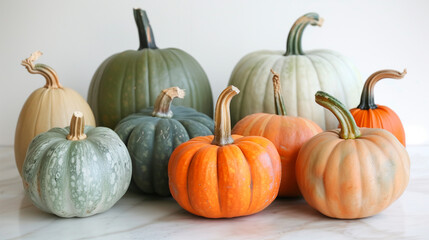 pumpkins and gourds