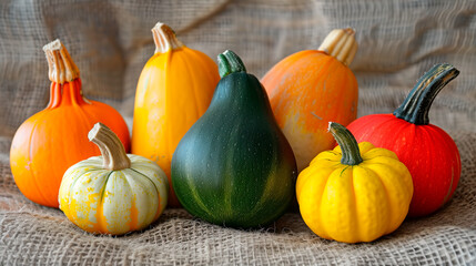 pumpkins and gourds