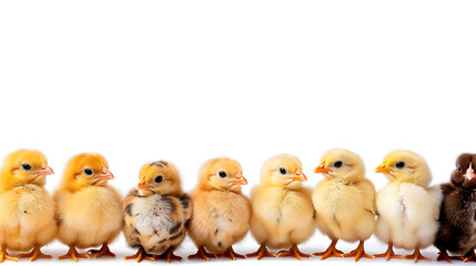 chicks in a row , generative ai