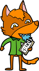 fox cartoon character