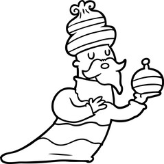one of three wise men cartoon