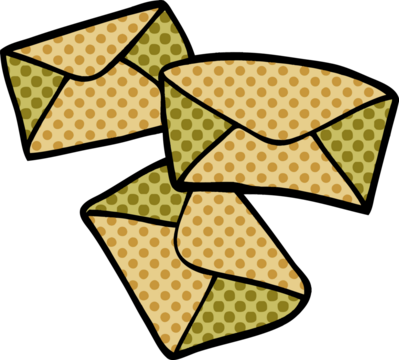 cartoon doodle letters