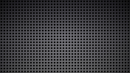 gelochte blanke Metallplatte