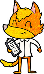 fox cartoon character