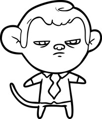 cartoon monkey