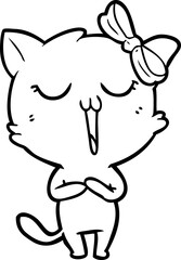 cartoon cat